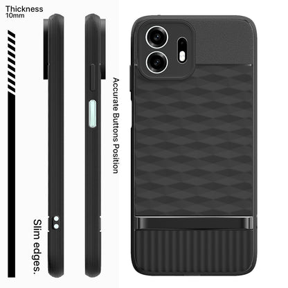 Pikkme black Silicone mobile back cover for OnePlus N6 5G – photo 3