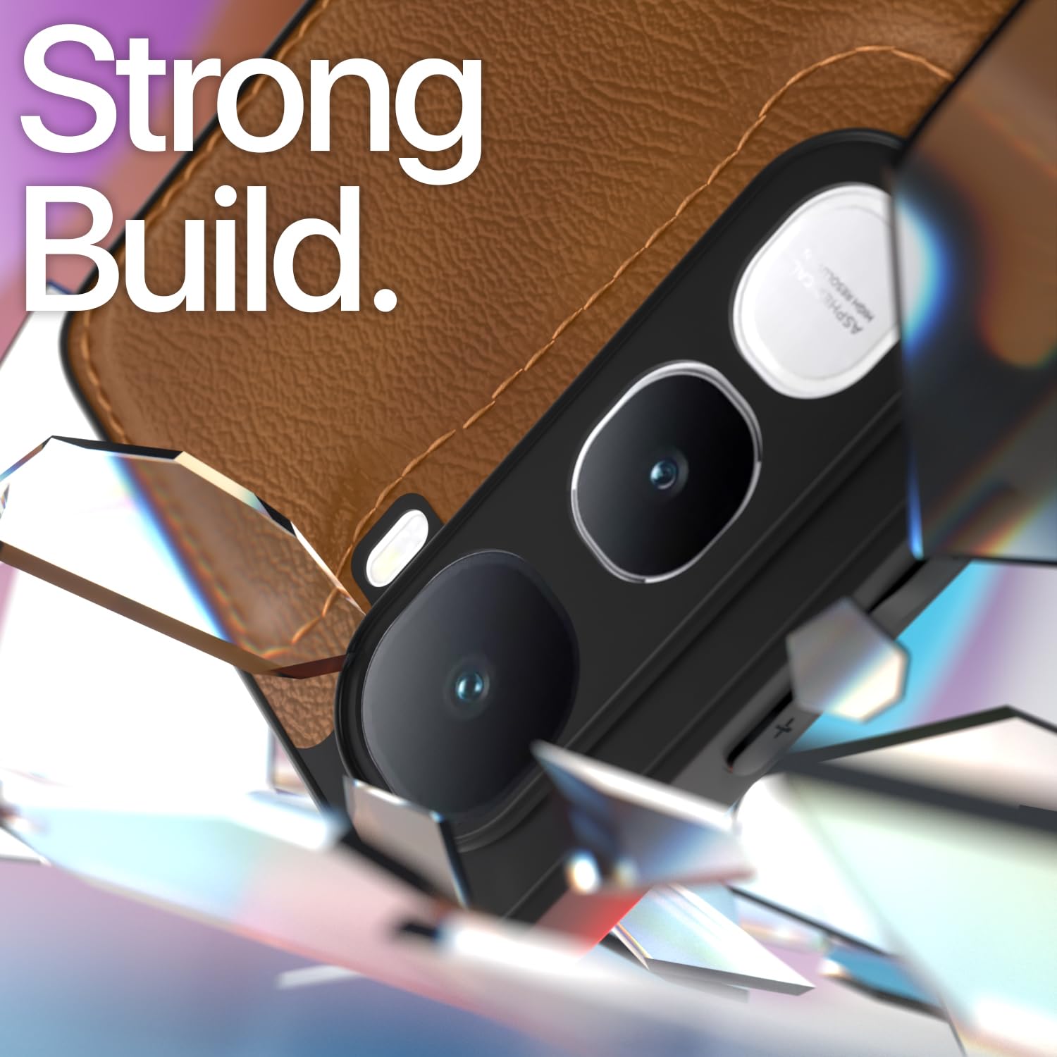 Pikkme brown mobile back cover for Vivo Y400 5G – photo 6