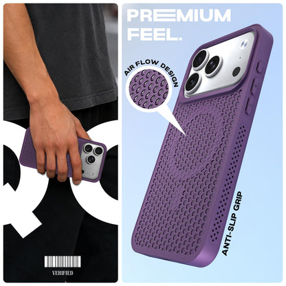 Pikkme purple MagSafe phone cover for iPhone 17 Pro Max – photo 2