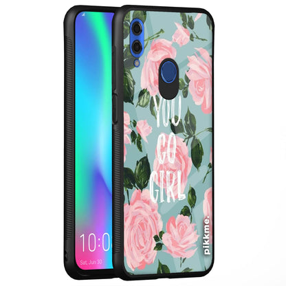 Pikkme Flower mobile back cover for Honor 10 Lite