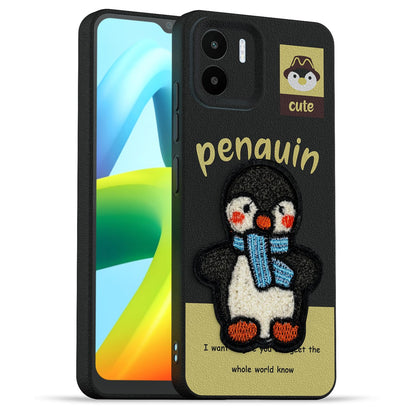 Pikkme Redmi A1/A2 Plush Patch black phone cover