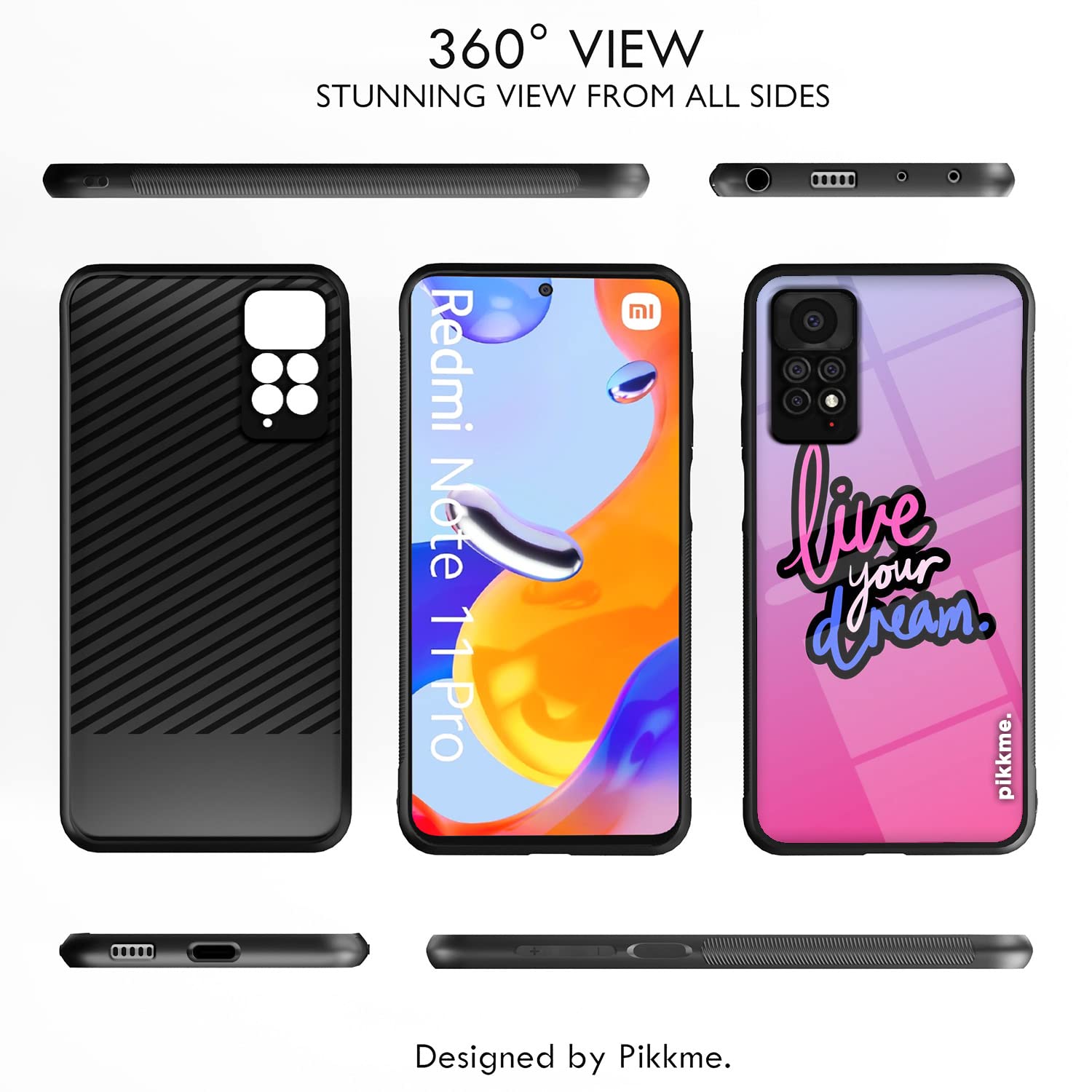 Pikkme Redmi Note 11 Pro/Note 11 Pro Plus 5G Hybrid mobile cover – photo 2