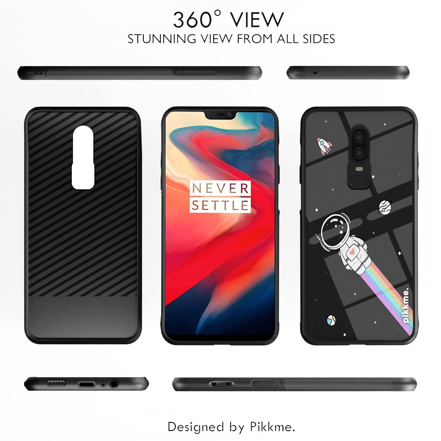Pikkme Hybrid back cover for OnePlus 6 – photo 2