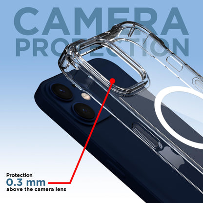 Pikkme transparent mag-safe MagSafe mobile back cover for iPhone 12 Mini – photo 5