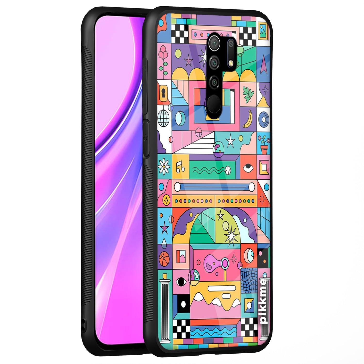 Redmi 9 Prime Hybrid mobile back cover by Pikkme
