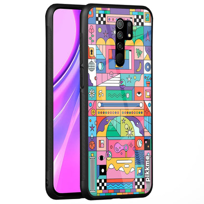 Redmi 9 Prime Hybrid mobile back cover by Pikkme