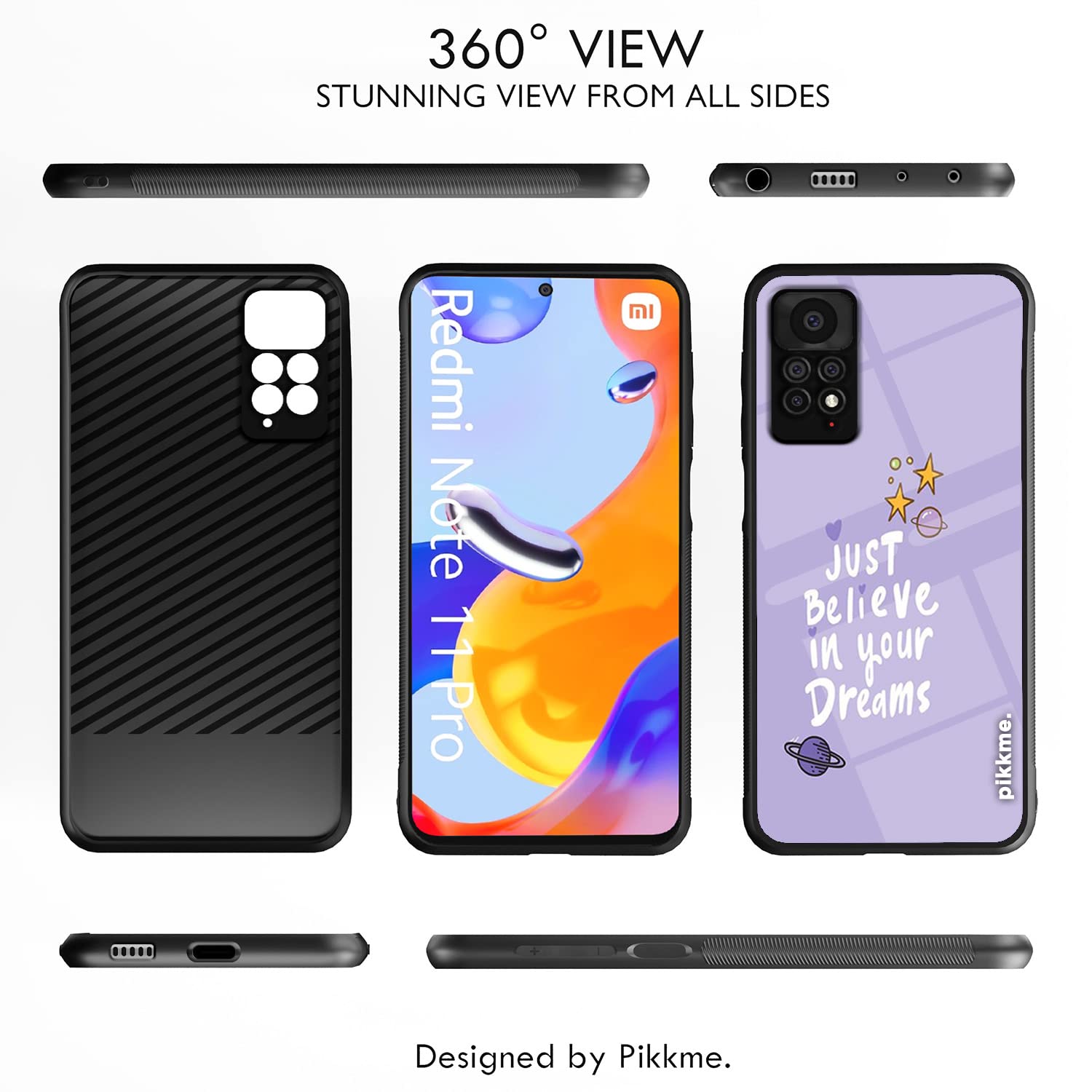 Redmi Note 11 Pro/Note 11 Pro Plus 5G Hybrid mobile back cover by Pikkme – photo 2