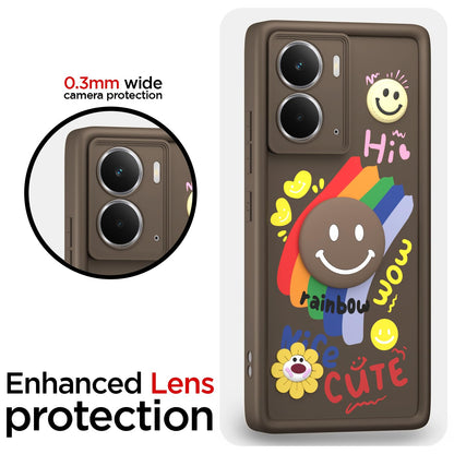 Pikkme Realme P3 5G Soft Silicone brown phone cover – photo 5
