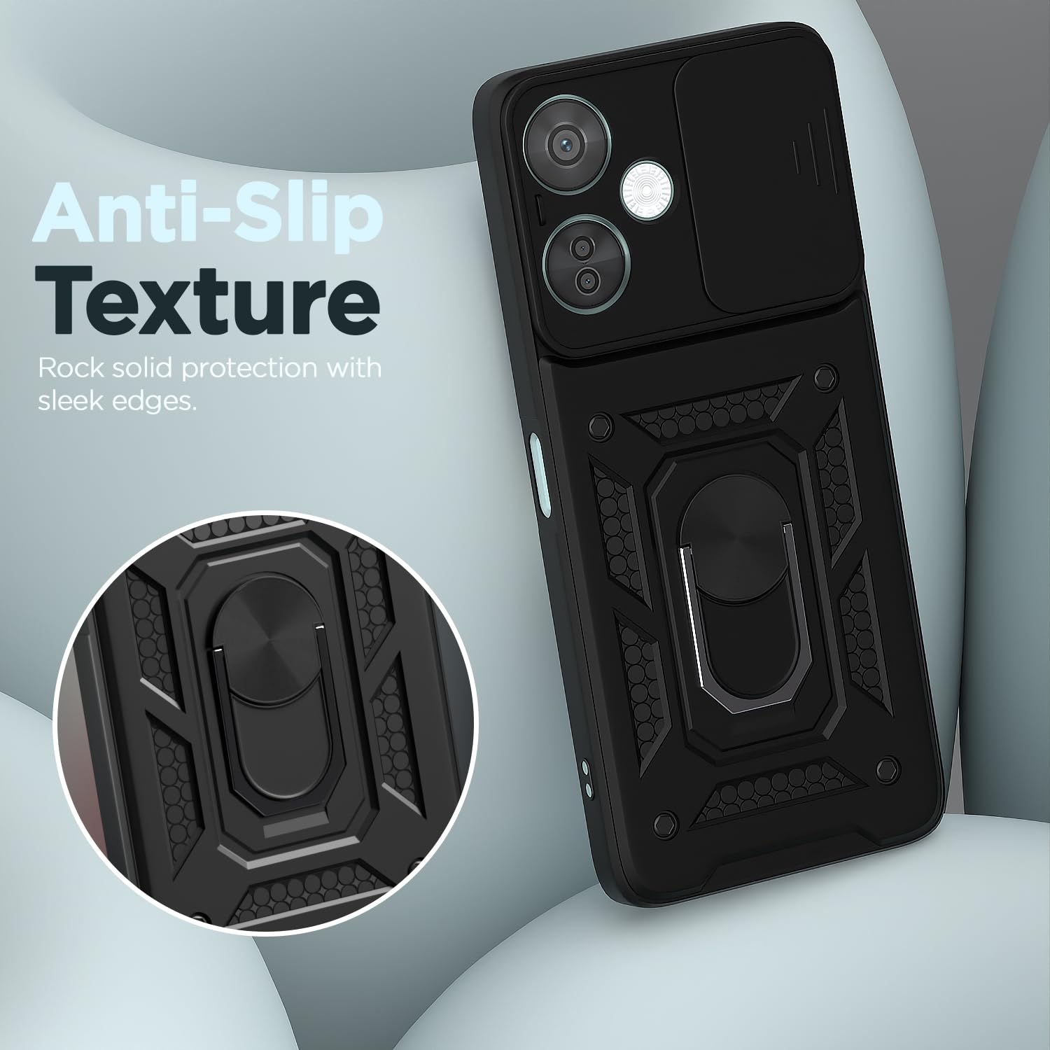 Pikkme black mobile cover for OnePlus Nord CE 3 Lite/Nord N30 5G – photo 7