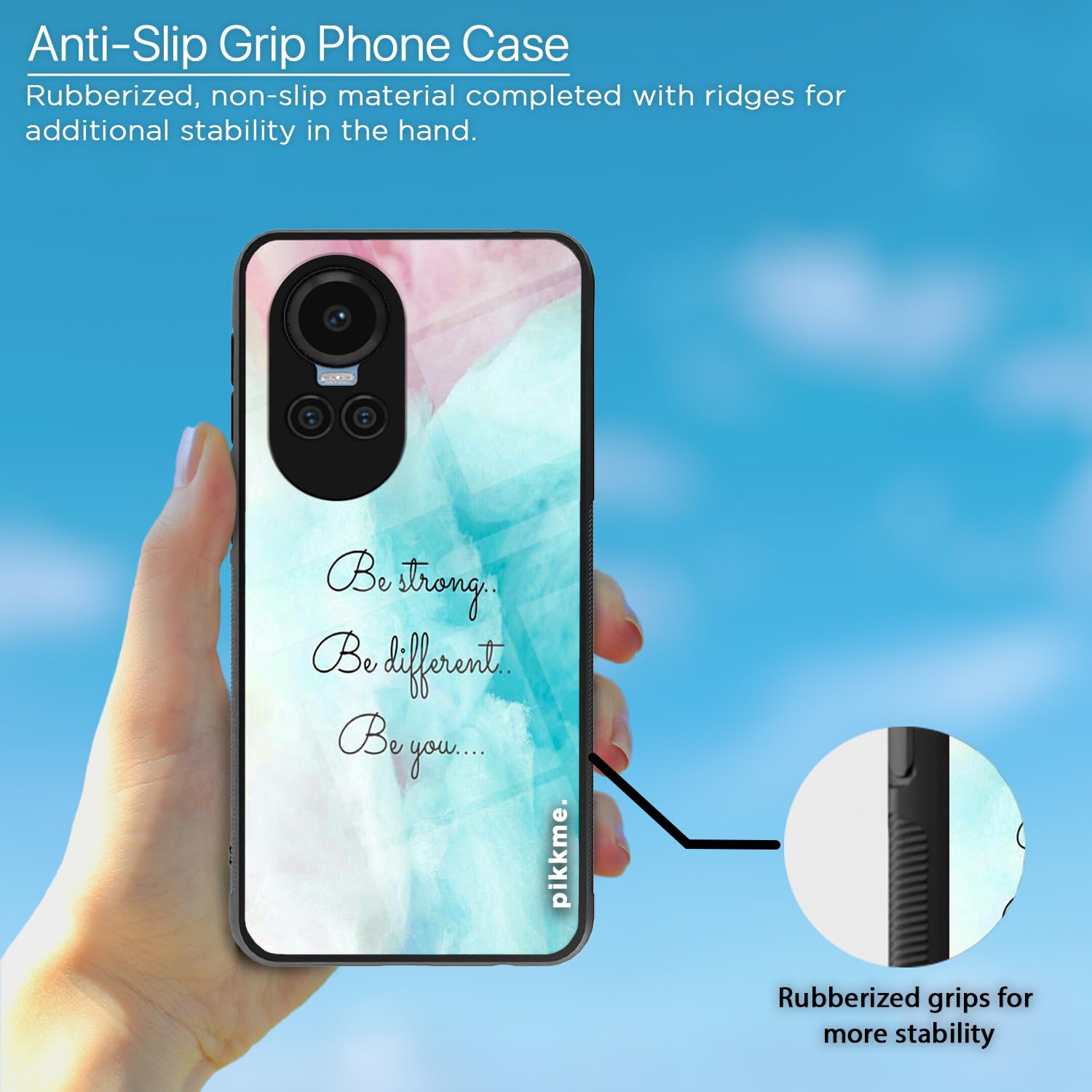 Oppo Reno 10 Pro 5G Hybrid mobile back cover by Pikkme – photo 5