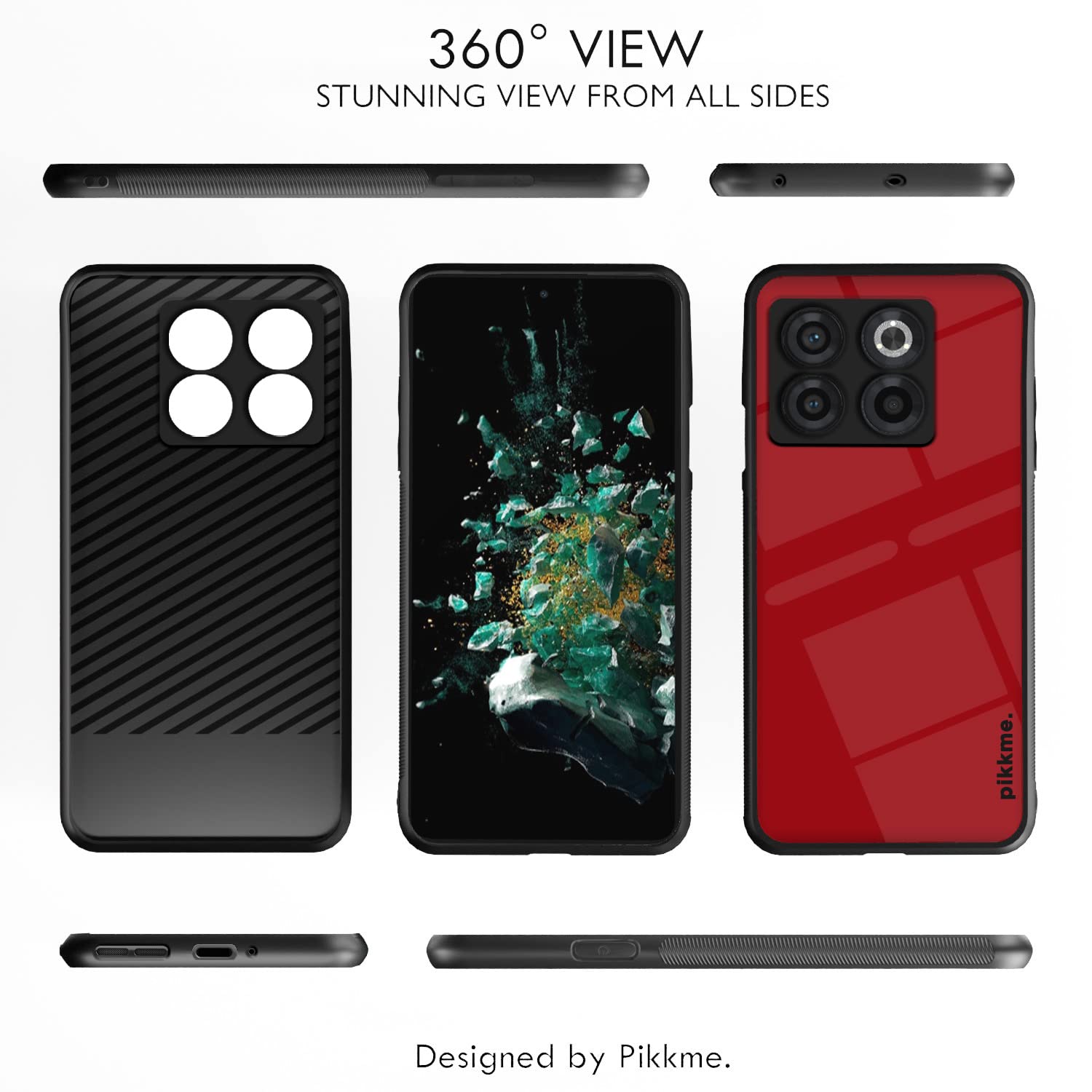 Pikkme Hybrid mobile cover for OnePlus 10T 5G – photo 2