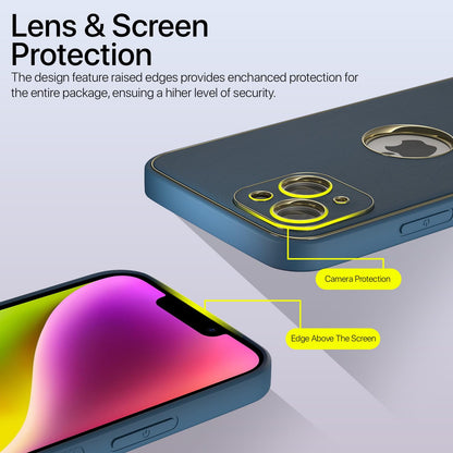 Pikkme blue Chrome mobile back cover for iPhone 14 – photo 5