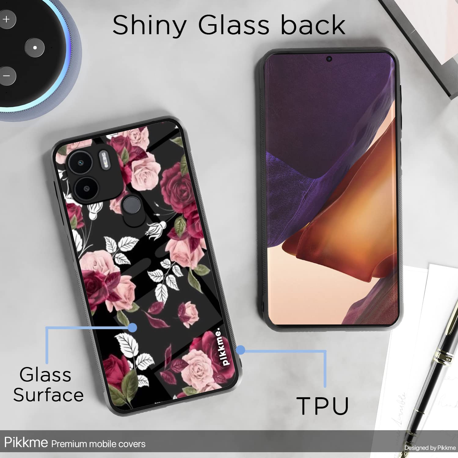 Pikkme Flower back cover for Redmi A1 Plus/A2 Plus/Poco C50 – photo 3
