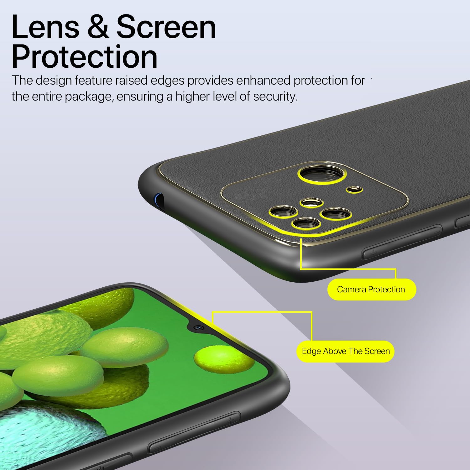 Black mobile back cover for Redmi 10/10 Power – Pikkme – photo 5