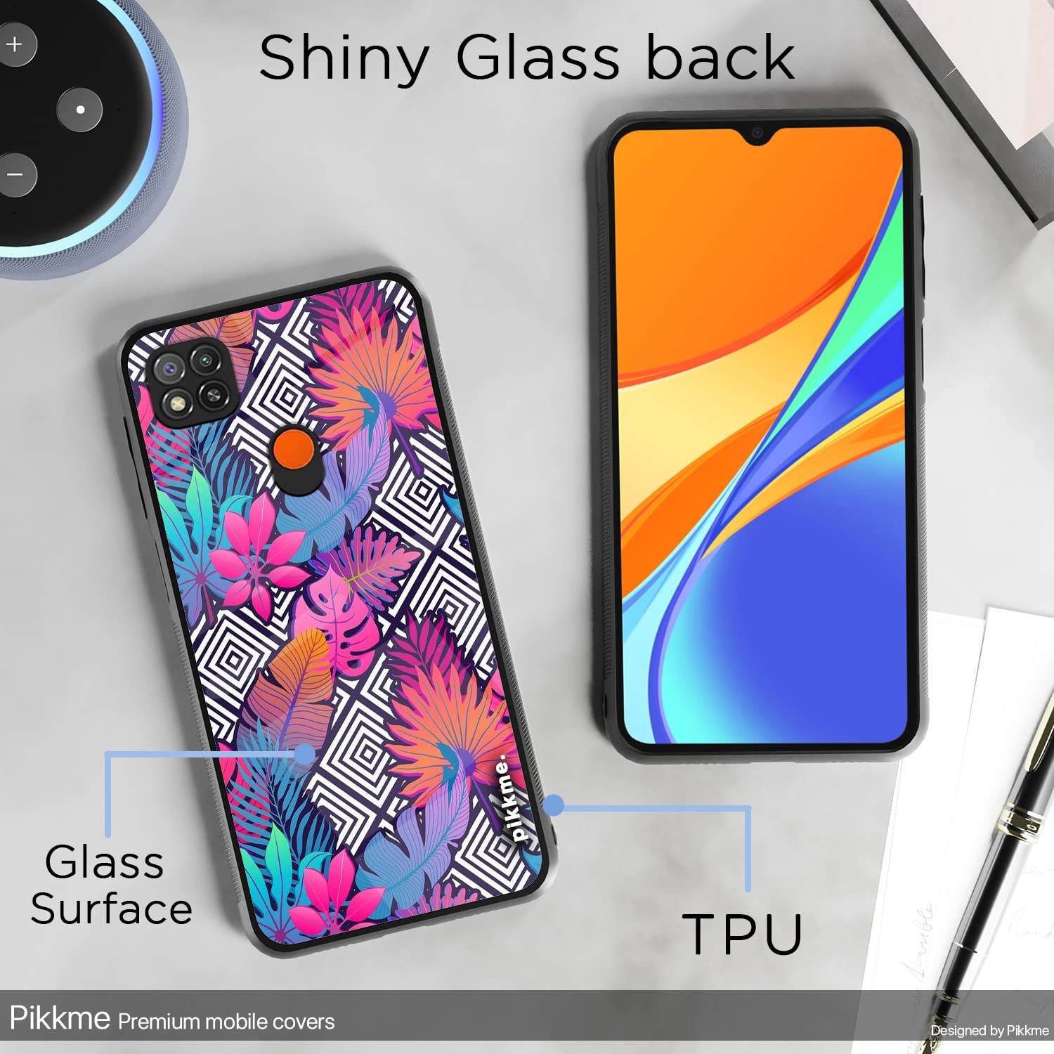 Flower Mobile back cover for Redmi 10A/9, Poco C31 – Pikkme – photo 3