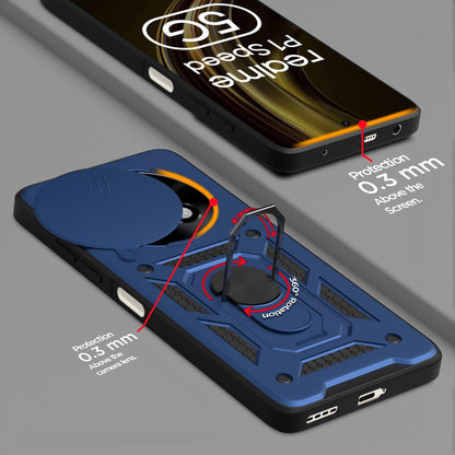 Blue D10 Camera Shield mobile back cover for Realme 13 Plus 5G/P1 – Pikkme – photo 4