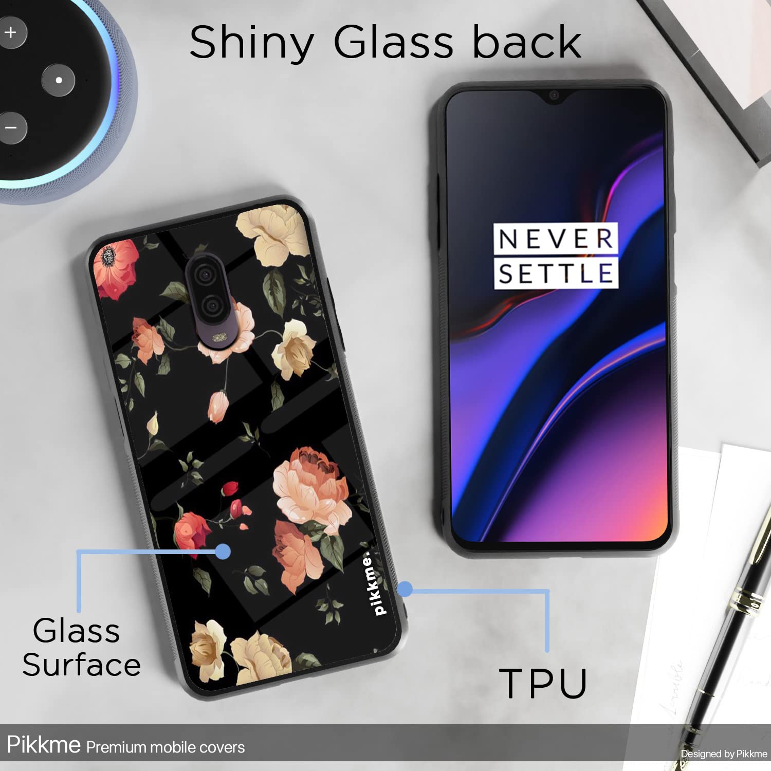 OnePlus 6T Flower phone cover by Pikkme – photo 3