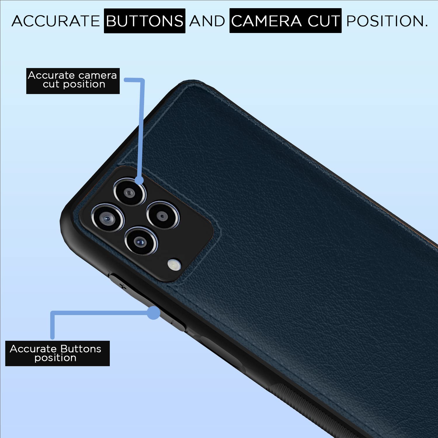 Blue phone cover for Samsung M53 5G – Pikkme – photo 7