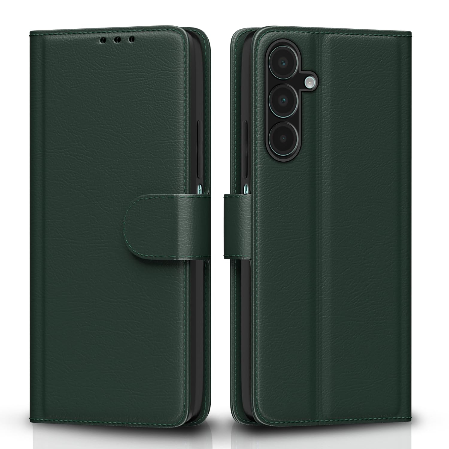 Green flip case for Samsung A15 4G/A15 5G – Pikkme