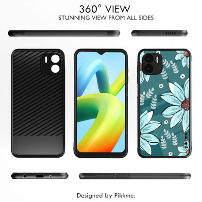 Redmi A1/A2 Flower mobile back cover by Pikkme – photo 2