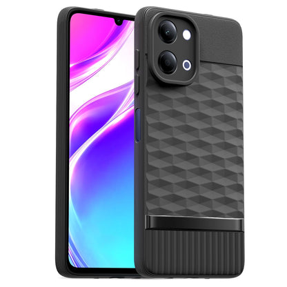 Black back cover for Vivo Y11/T5 Lite 5G – Pikkme