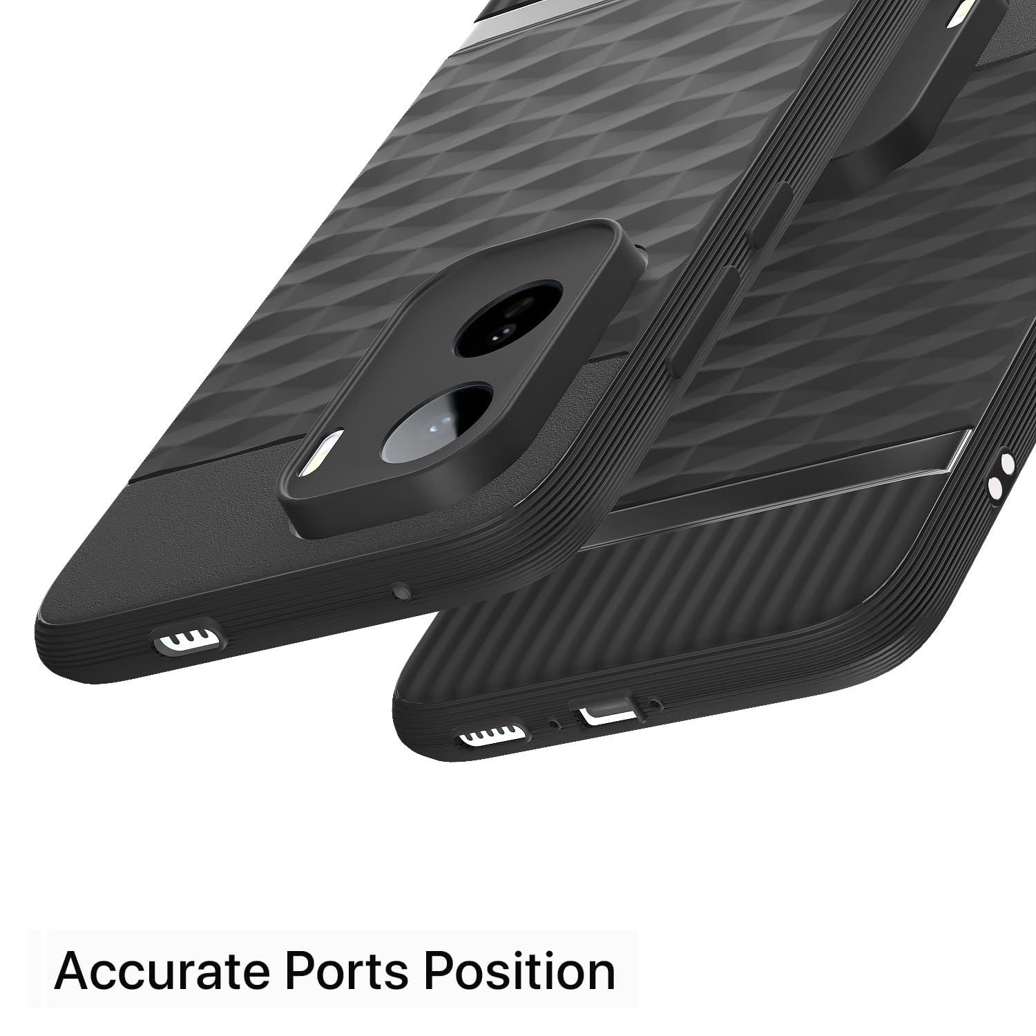 Black phone cover for Vivo T5 Pro 5G – Pikkme – photo 4