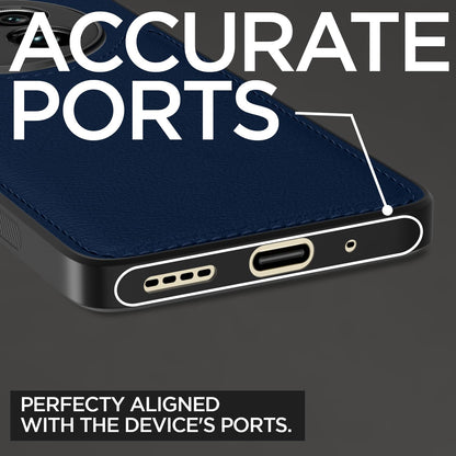 Pikkme Realme 13 Pro / 13 Pro Plus 5G Leatherback Back Case | Blue