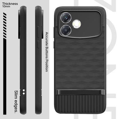 Pikkme Oppo F33 Pro 5G Silicone black phone cover – photo 3