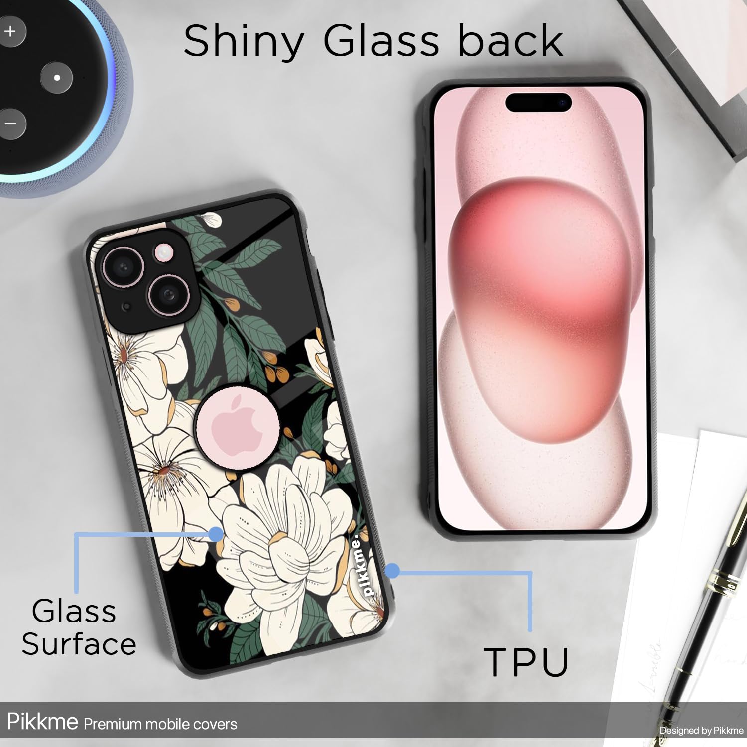 iPhone 15 Flower phone cover by Pikkme – photo 3