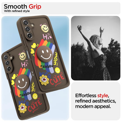Samsung M17/A17/F17 5G Soft Silicone back cover in brown by Pikkme – photo 2