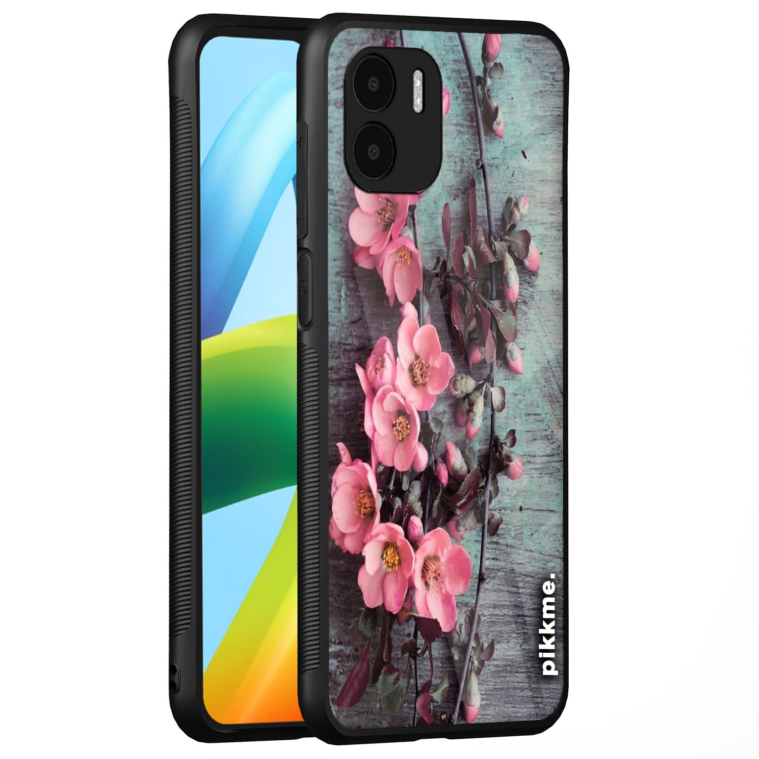 Pikkme Flower mobile back cover for Redmi A1/A2