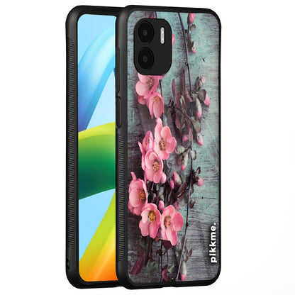 Pikkme Flower mobile back cover for Redmi A1/A2