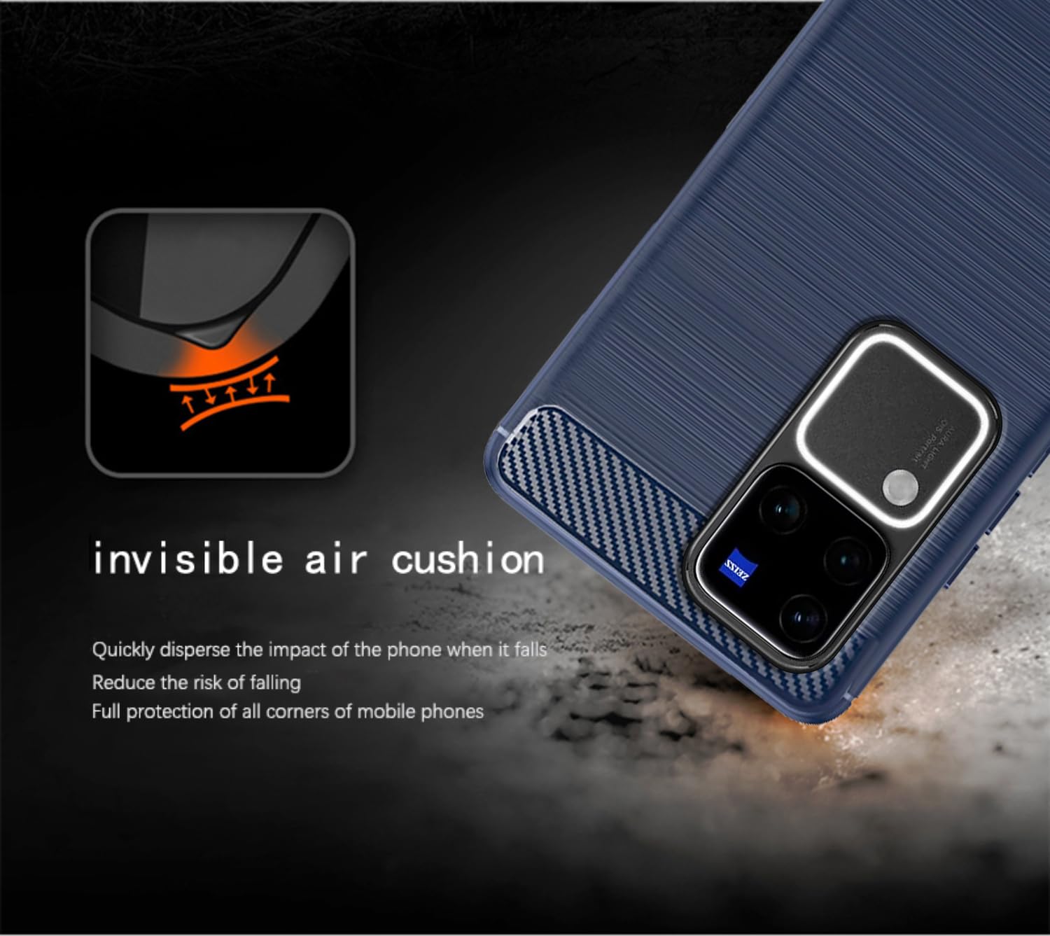 Pikkme Vivo V30 Pro 5G blue mobile cover – photo 7