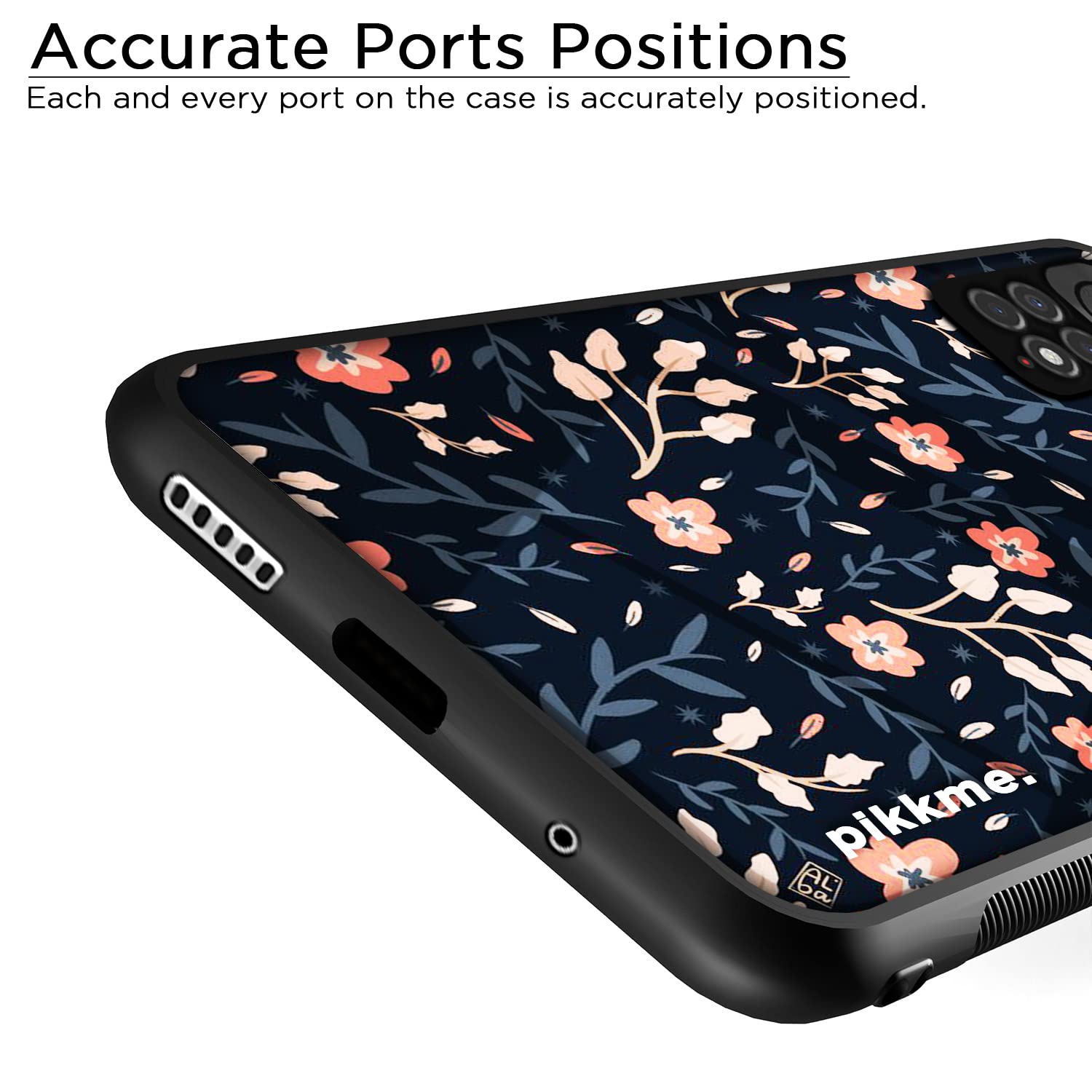 Pikkme Redmi Note 11/Note 11s Flower mobile back cover – photo 6