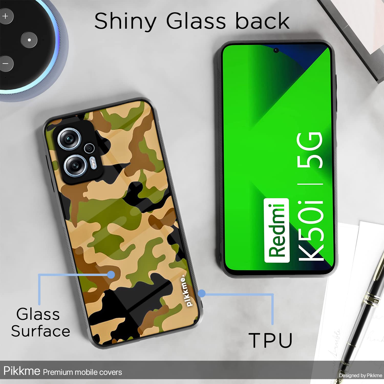 Pikkme Redmi K50i 5G mobile back cover – photo 3