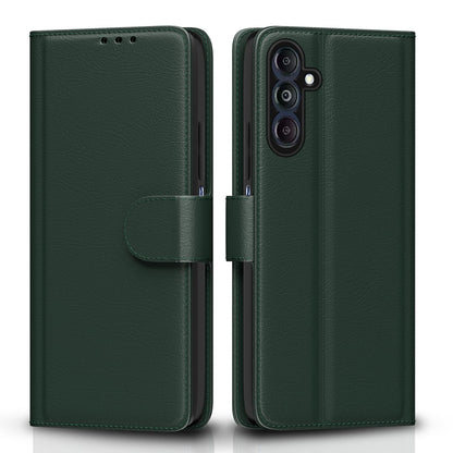 Pikkme Samsung Galaxy M14 5G Flip Cover (Green)