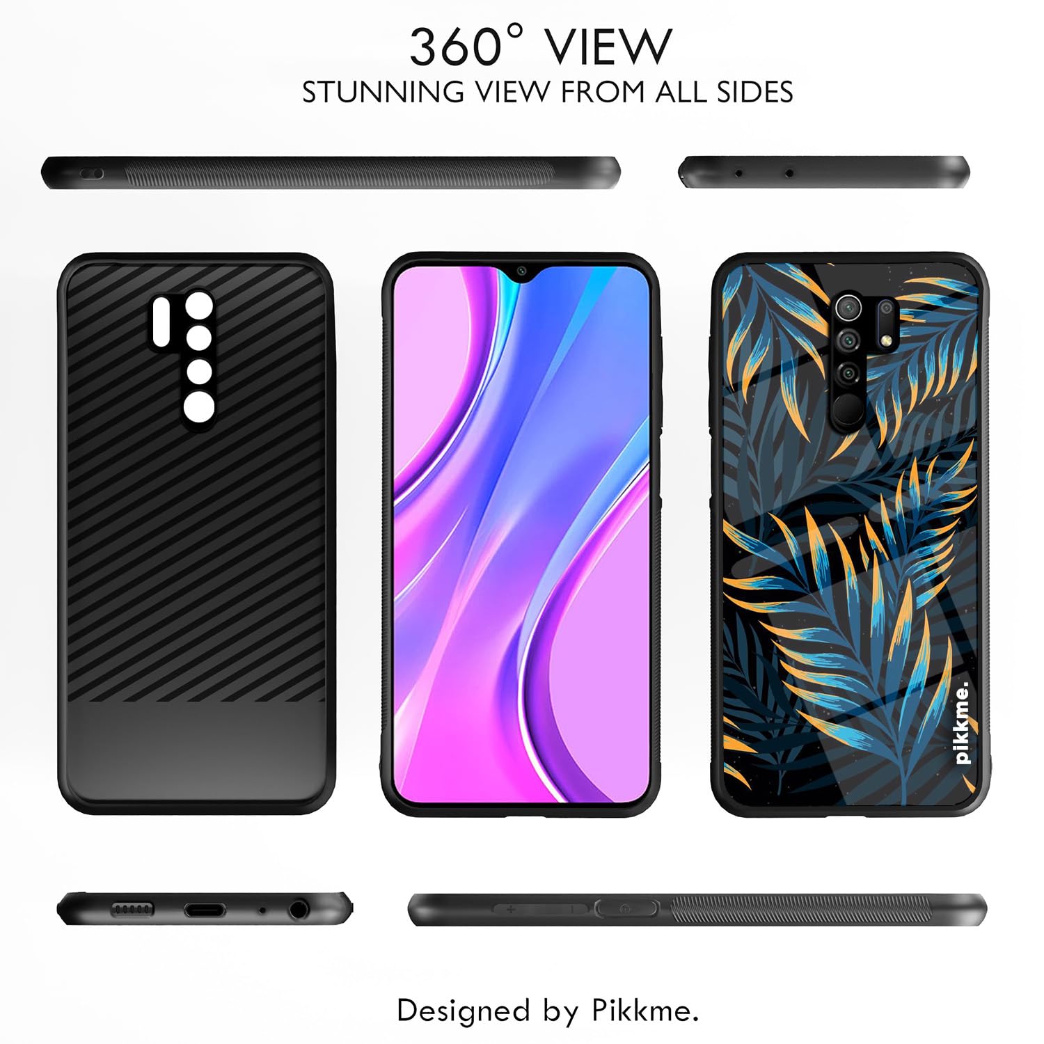 Pikkme Redmi 9 Prime Flower mobile cover – photo 2