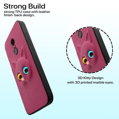 Redmi Note 5 Cat mobile back cover in pink by Pikkme – photo 3