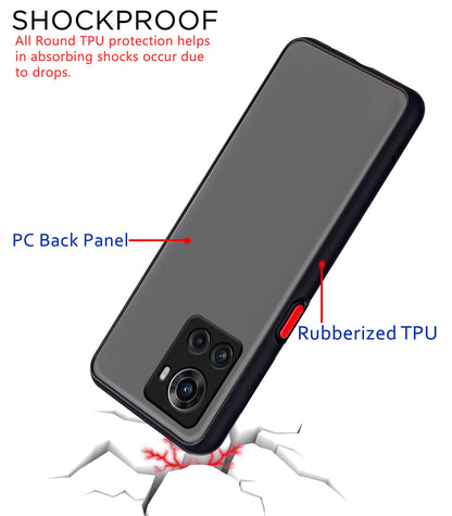 OnePlus 10R Hybrid back cover in black by Pikkme – photo 4