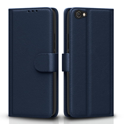 Pikkme Vivo V5/V5S/Y66/Y67 Wallet blue flip cover