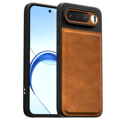 Realme 16 5G Leather phone cover in brown by Pikkme