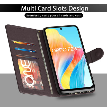 Pikkme Oppo F23 5G coffee flip case – photo 5
