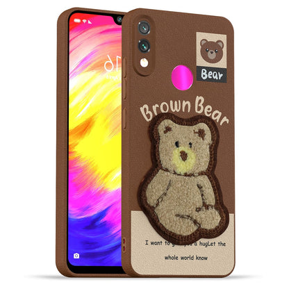 Redmi Note 7 Pro/Note 7/Note 7s phone cover in brown by Pikkme