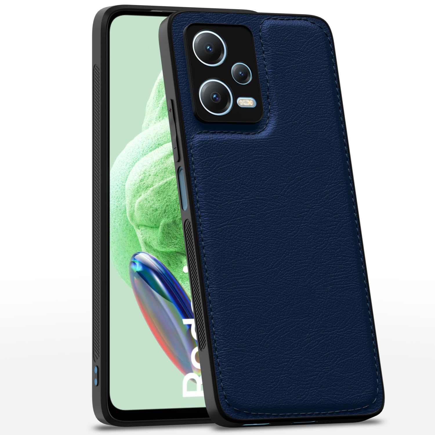 Pikkme blue back cover for Poco X5/Redmi Note 12 5G