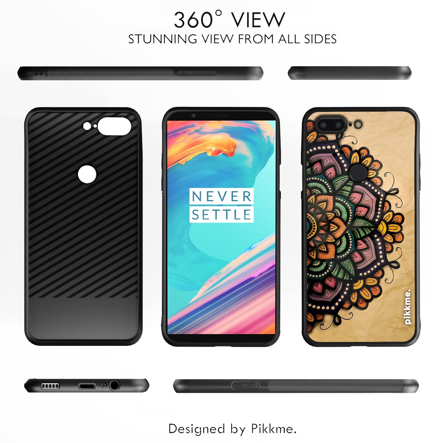 Hybrid Phone cover for OnePlus 5T – Pikkme – photo 2