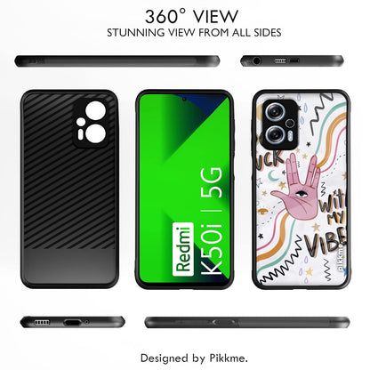 Redmi K50i 5G Hybrid phone cover by Pikkme – photo 2