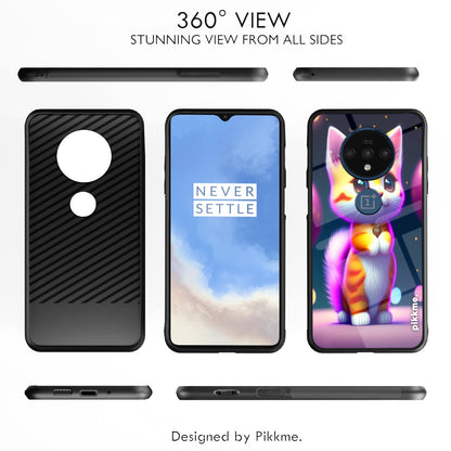Pikkme OnePlus 7T Cat mobile cover – photo 2