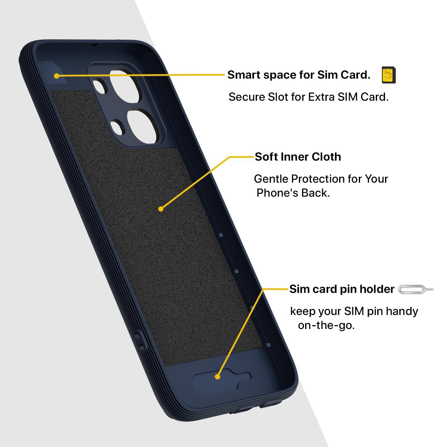 Pikkme Oppo F31/F33 5G Silicone blue back cover – photo 6