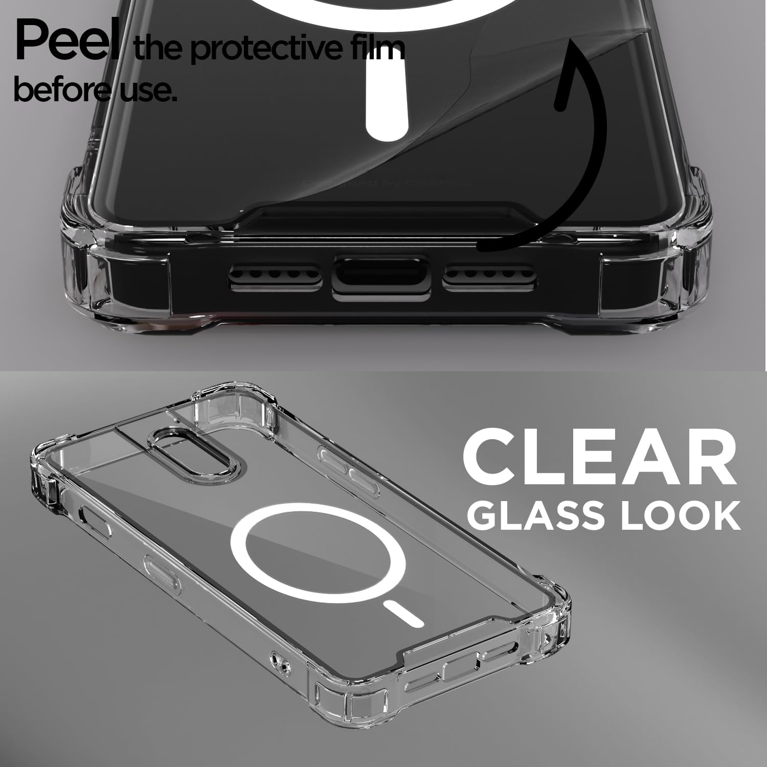 Pikkme transparent mag-safe phone cover for OnePlus 6T/7 – photo 3
