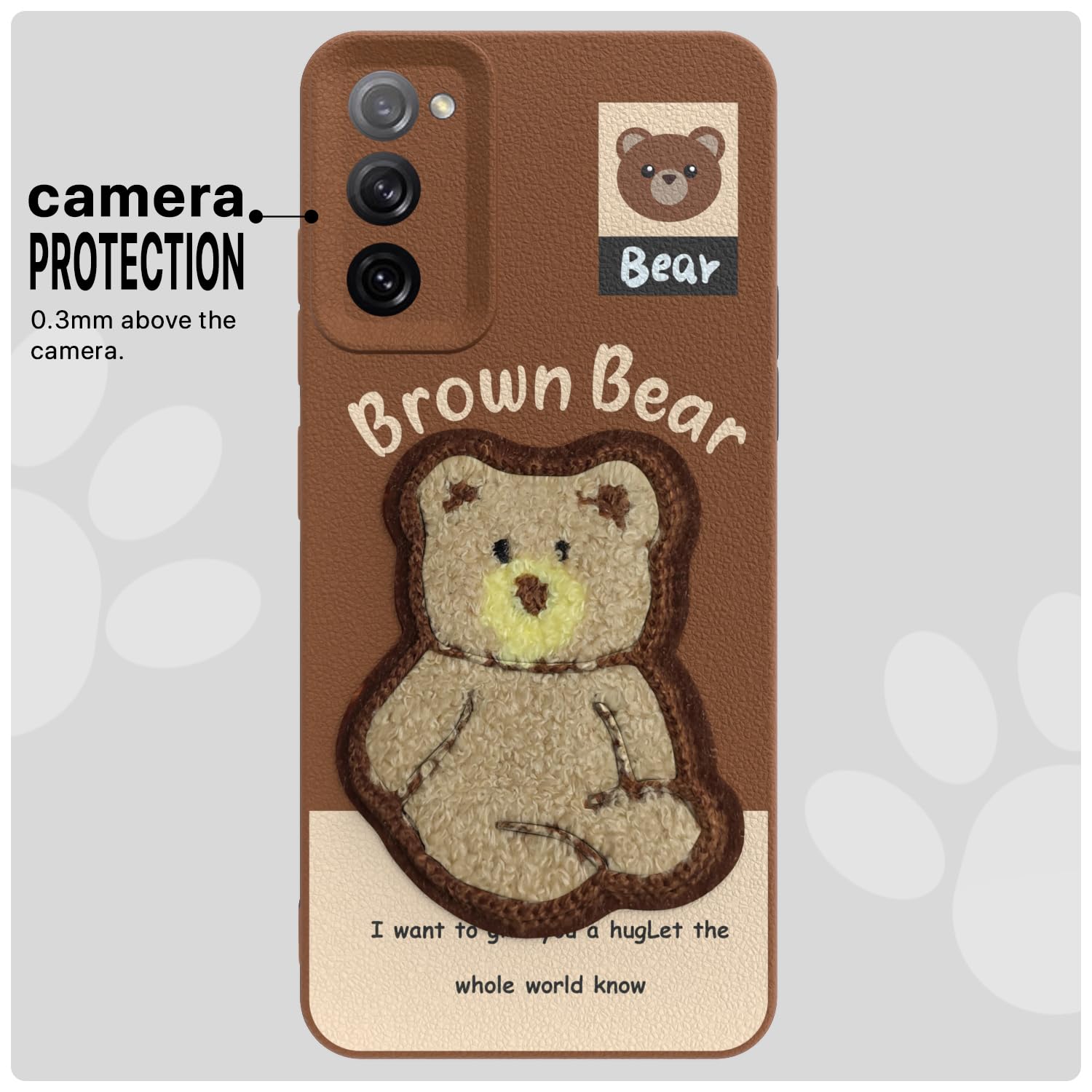 Samsung S20 FE/S20 FE 5G mobile back cover in brown by Pikkme – photo 6